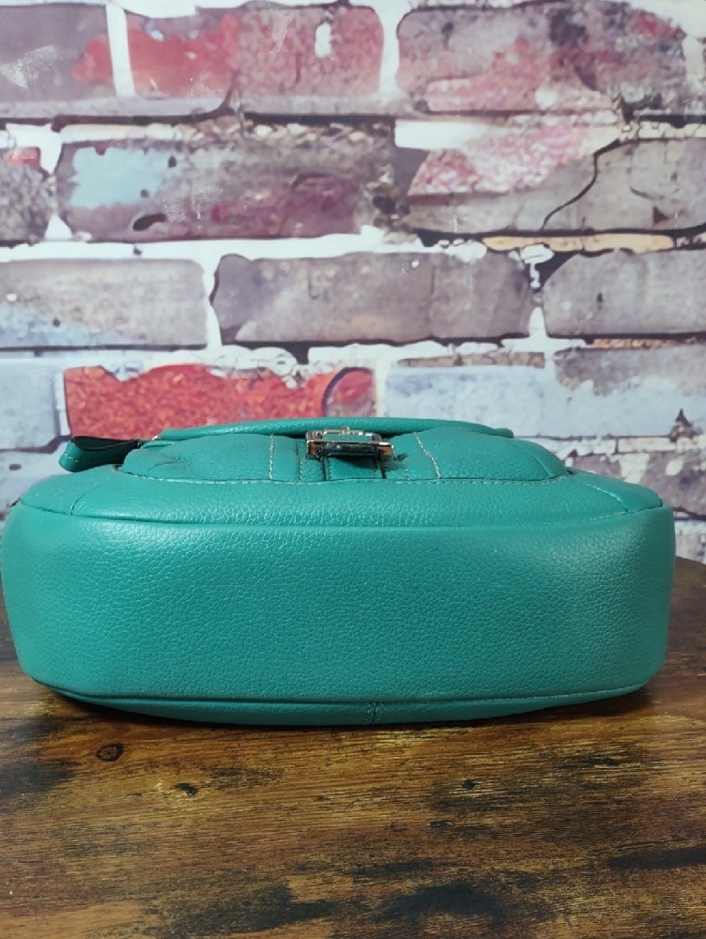 Giani Bernini Pebbled Leather Shoulder Bag - Picture 7 of 14